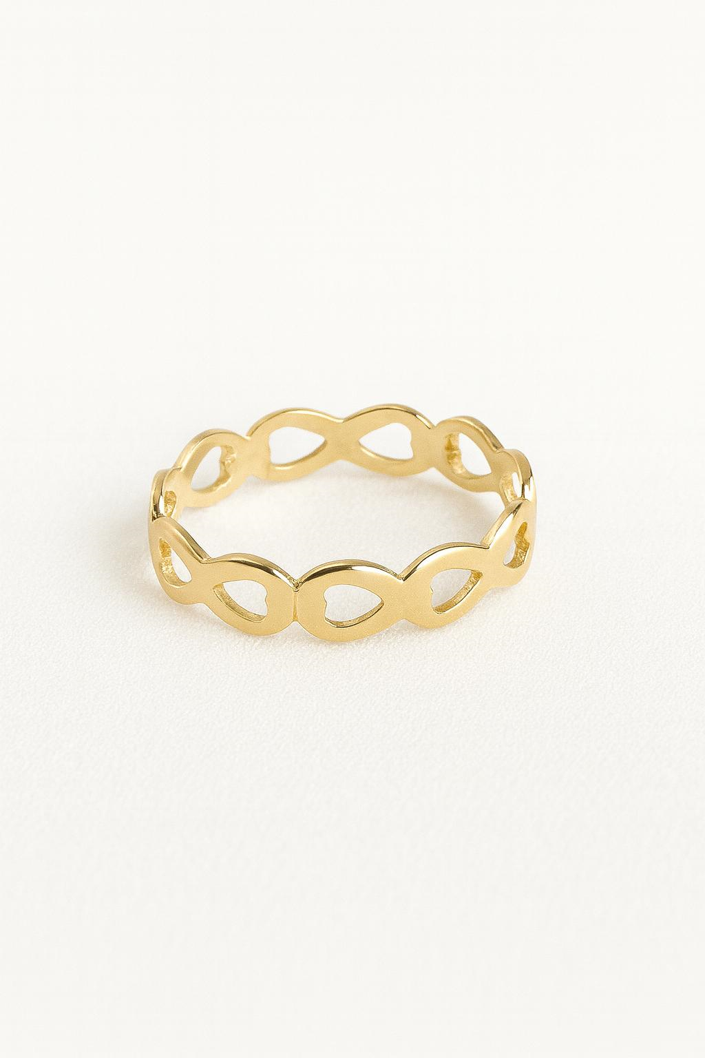 Heart Ring 14K Yellow Gold