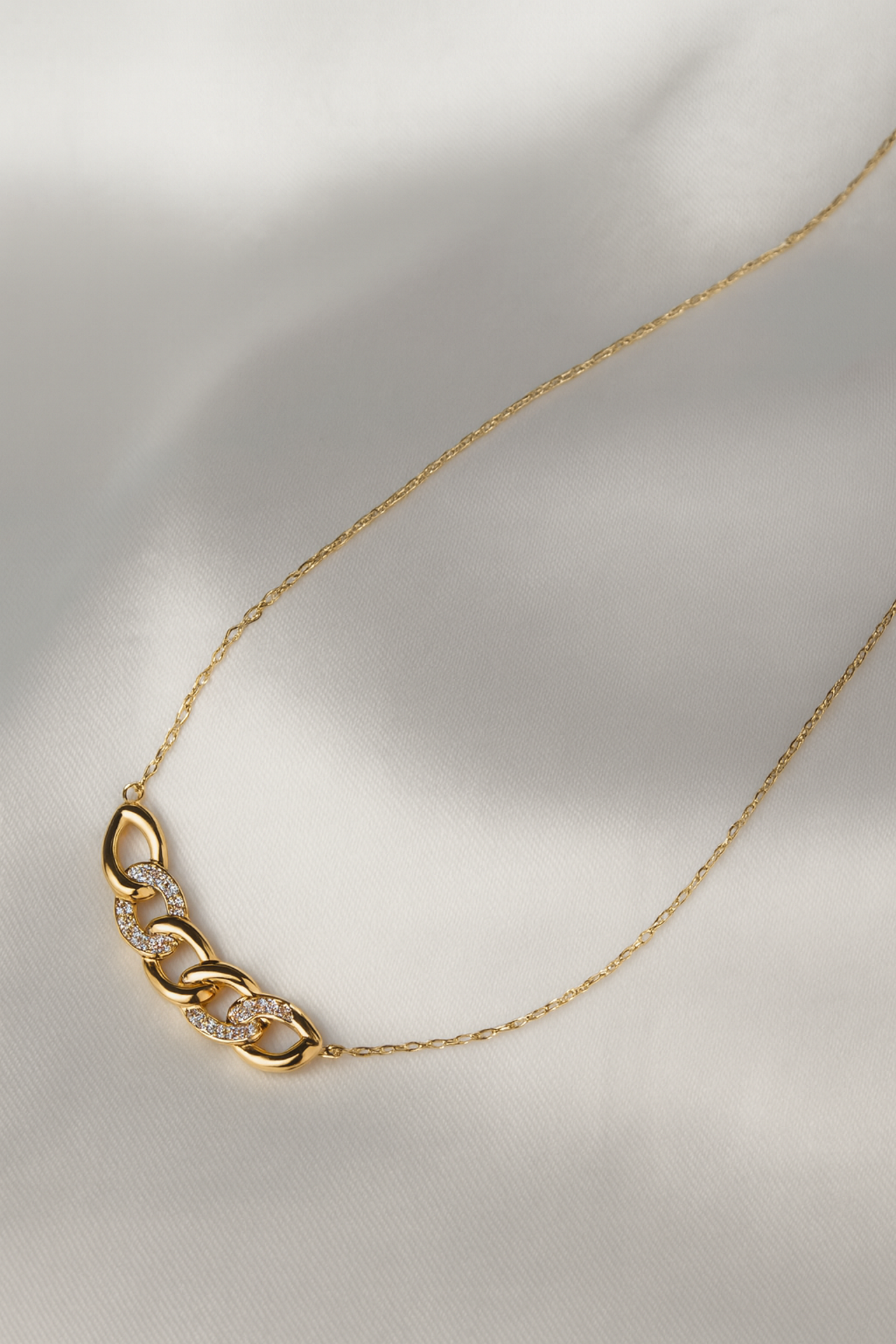 Braid Pendant Necklace in 14k  Gold